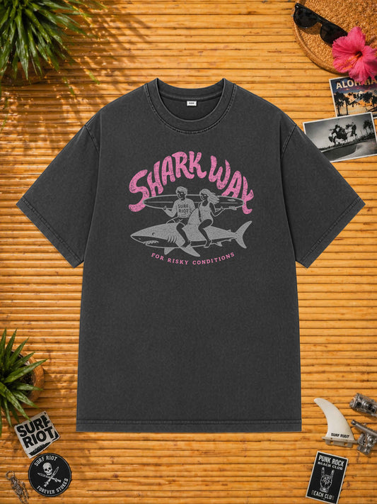 Shark Wax Loose Fit Tee