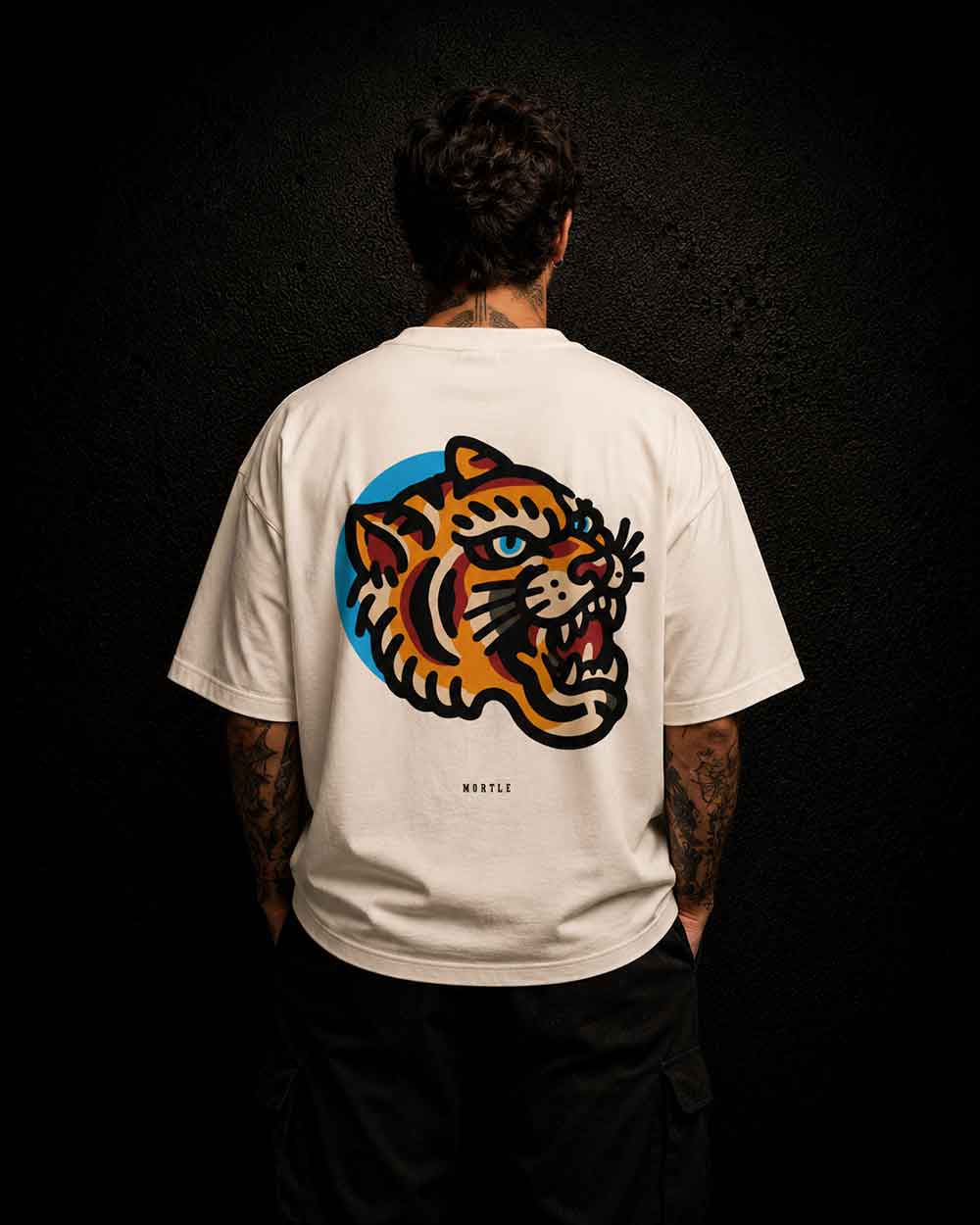 Tiger - Oversized Tattoo T-Shirt