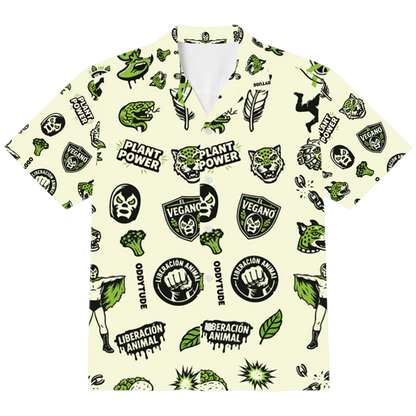 El Vegano - Unisex Alloverprint Hawaiihemd - Oddytude