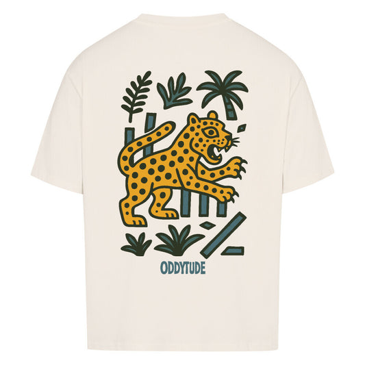 Break The Cage - Leopard- Unisex Oversized Shirt - Oddytude
