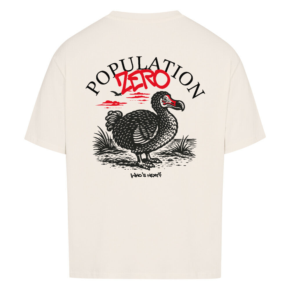 Population Zero - Unisex Oversized Shirt - Oddytude