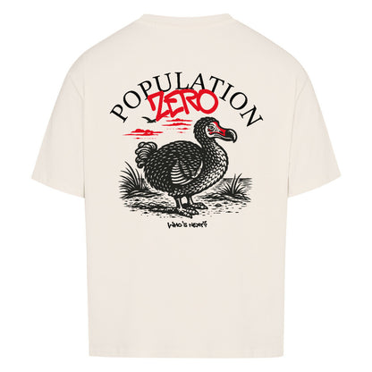 Population Zero - Unisex Oversized Shirt - Oddytude