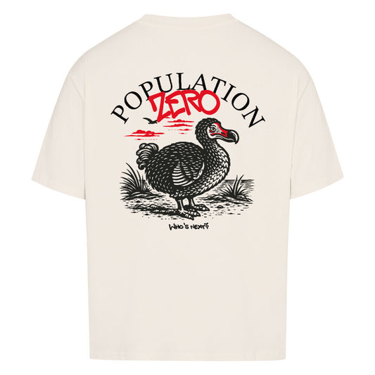 Population Zero - Unisex Oversized Shirt - Oddytude