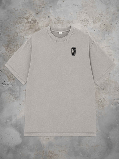 Begonia Frame - Oversized Tattoo T-Shirt