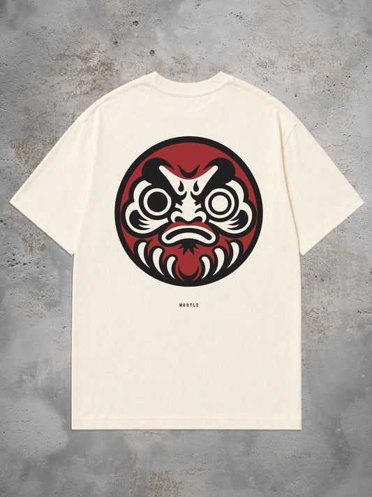 Daruma - Oversized Tattoo T-Shirt – offwhite