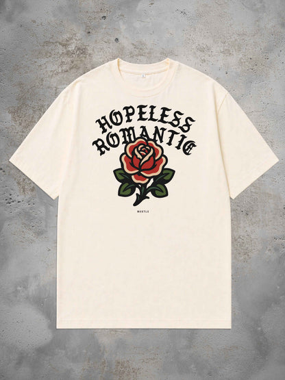 Hopeless Romantic - Oversized Tattoo T-Shirt – offwhite