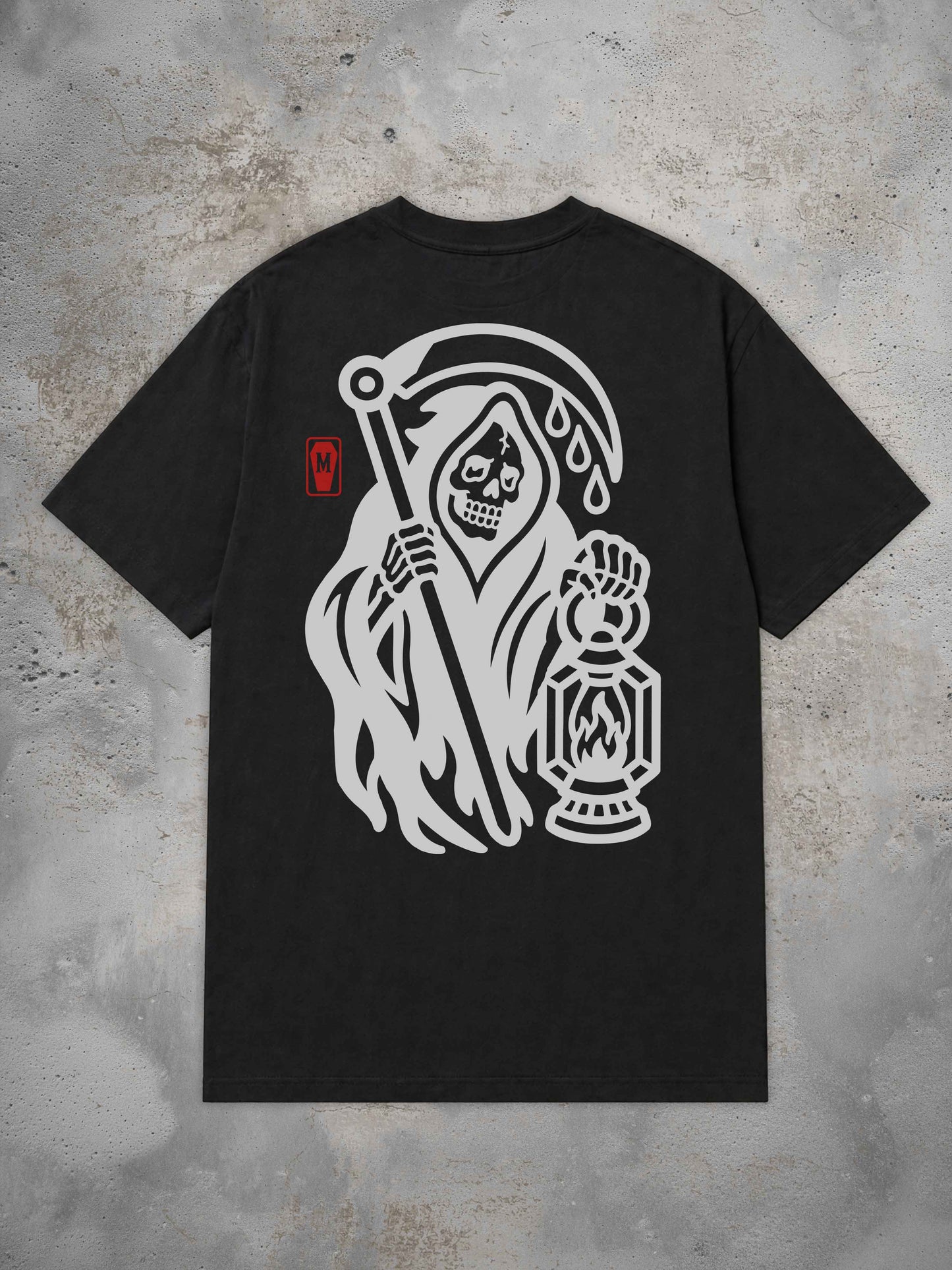 Reaper Mono - Oversized Tattoo T-Shirt