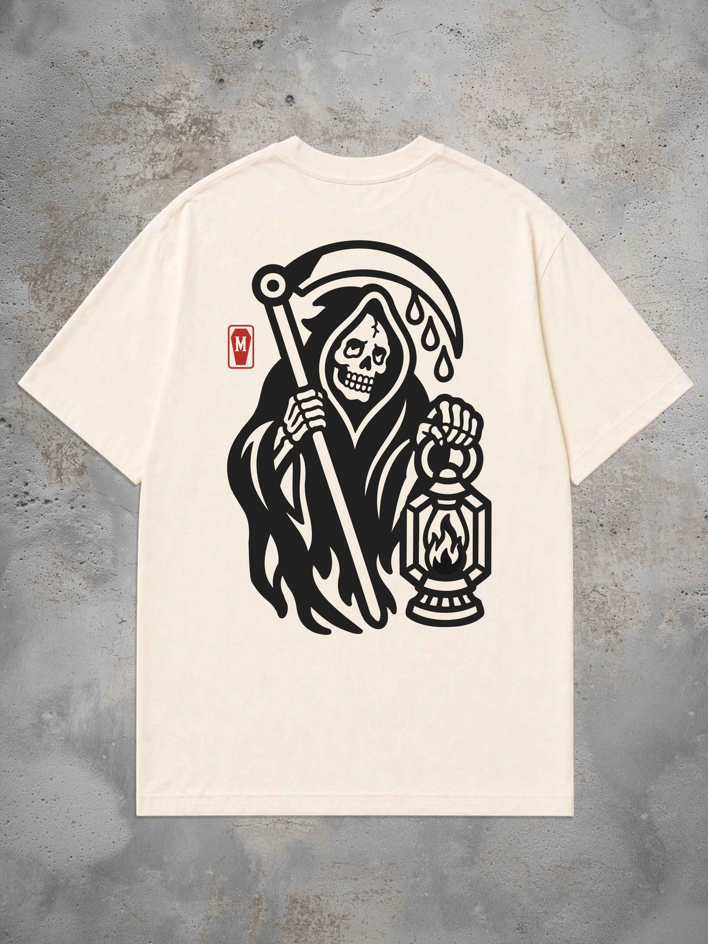 Reaper Mono - Oversized Tattoo T-Shirt