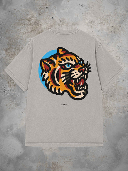 Tiger - Oversized Tattoo T-Shirt