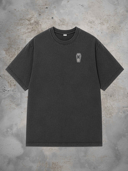 Storm Umbrella - Oversized Tattoo T-Shirt