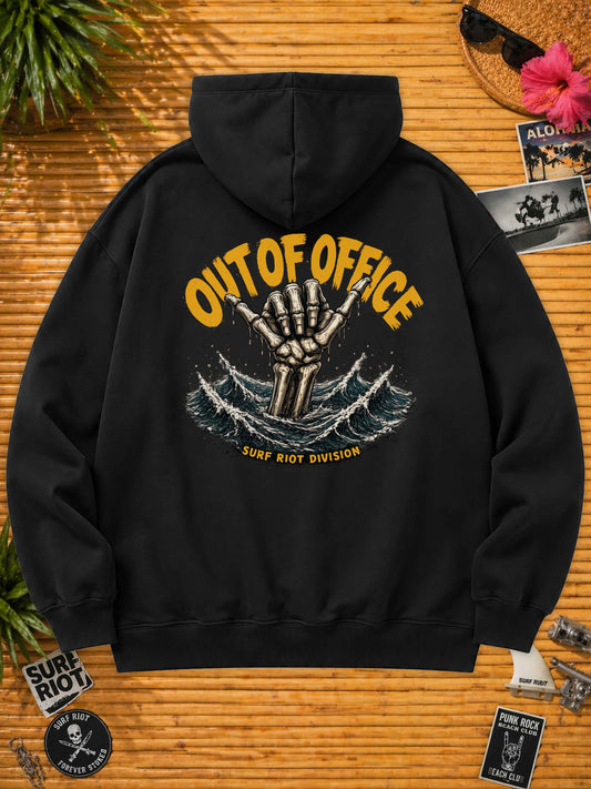 OUT OF OFFICE — Loose Fit Hoodie