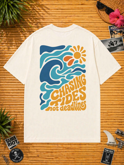Chasing Tides - Loose Fit Tee