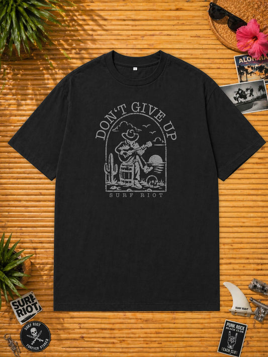 Don't Give Up Loose Fit Tee