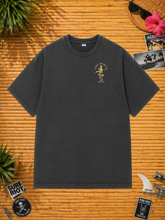 Lost In Baja Snake - Loose Fit Tee