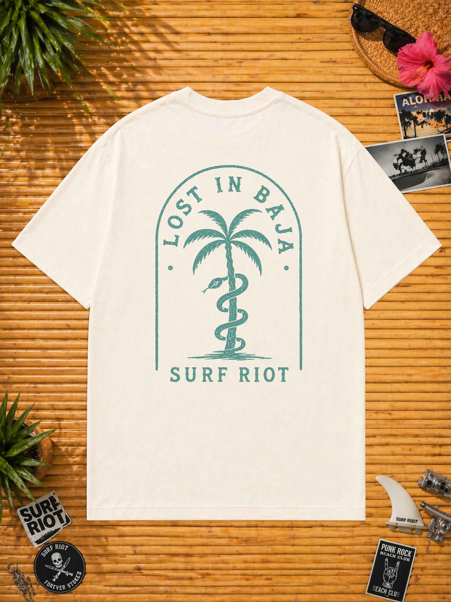 Lost In Baja Snake - Loose Fit Tee