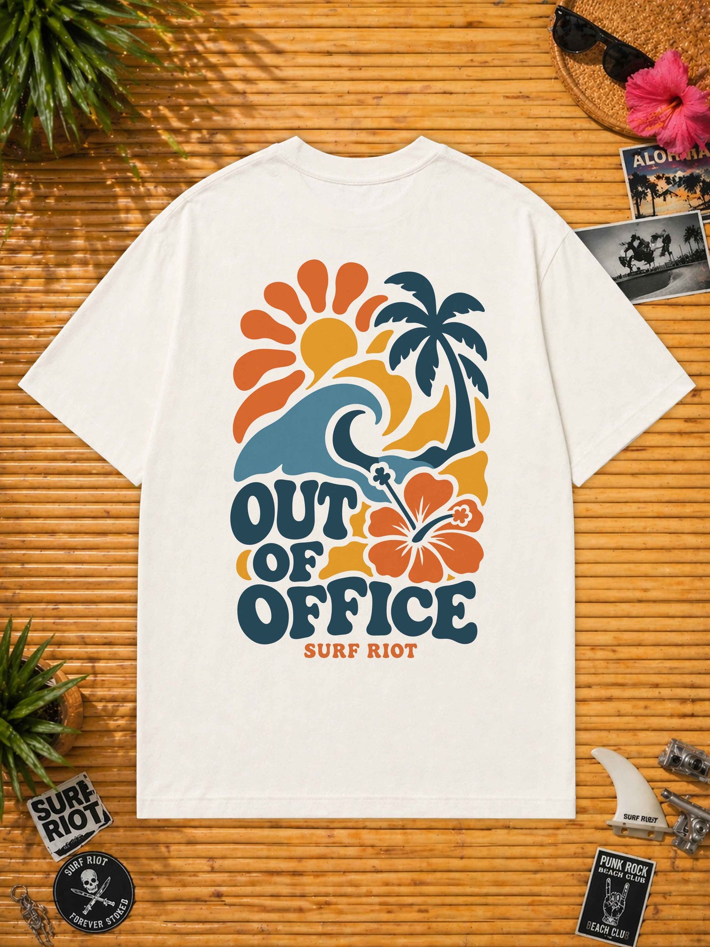 Out Of Office Mood - Loose Fit Tee