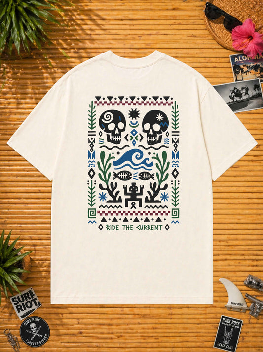 Ride The Current - Loose Fit Tee
