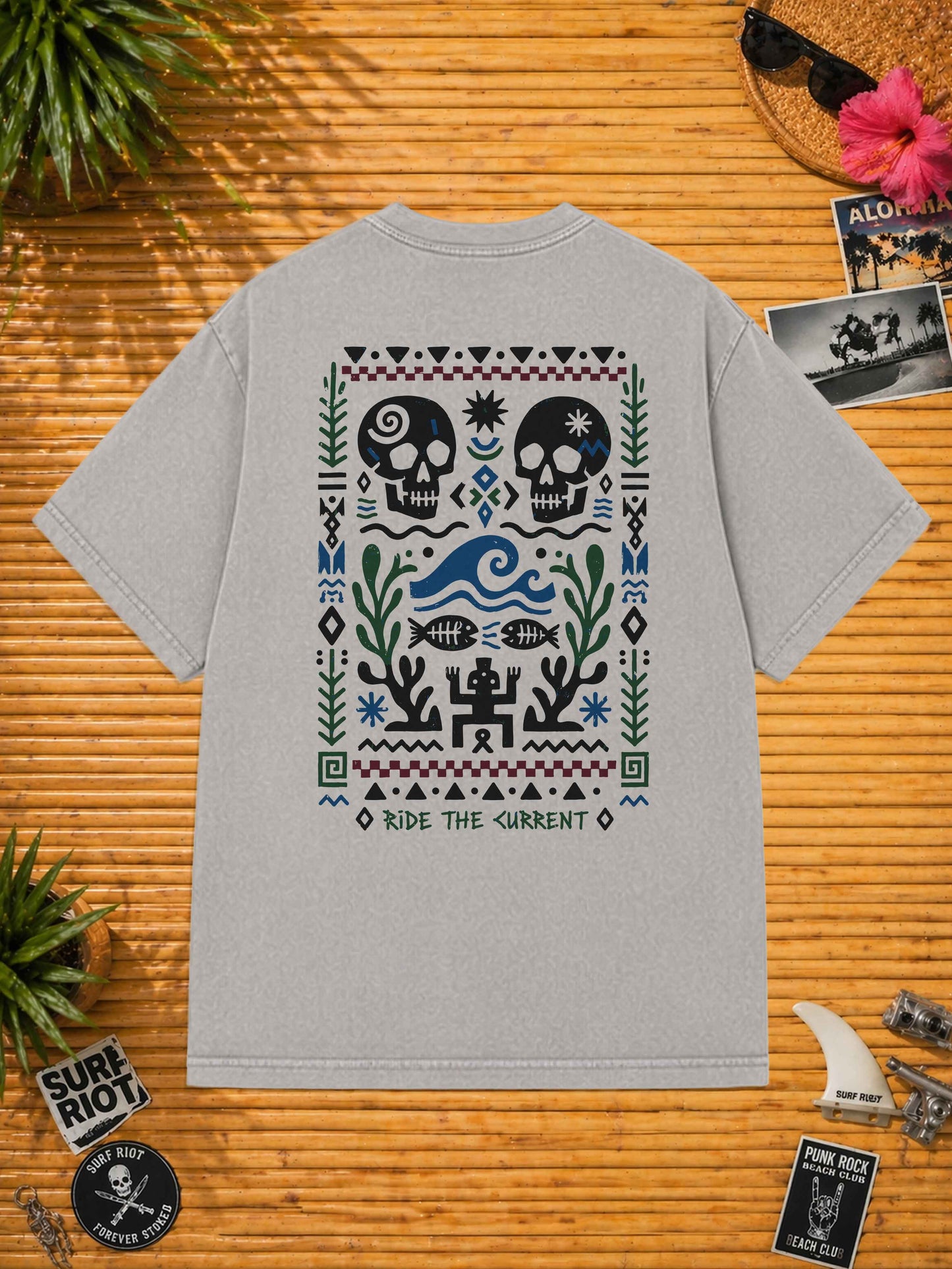 Ride The Current - Loose Fit Tee