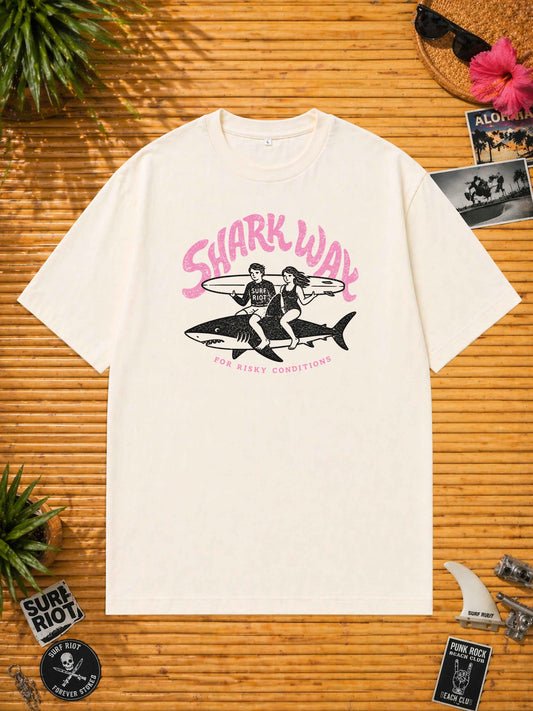 Shark Wax Loose Fit Tee