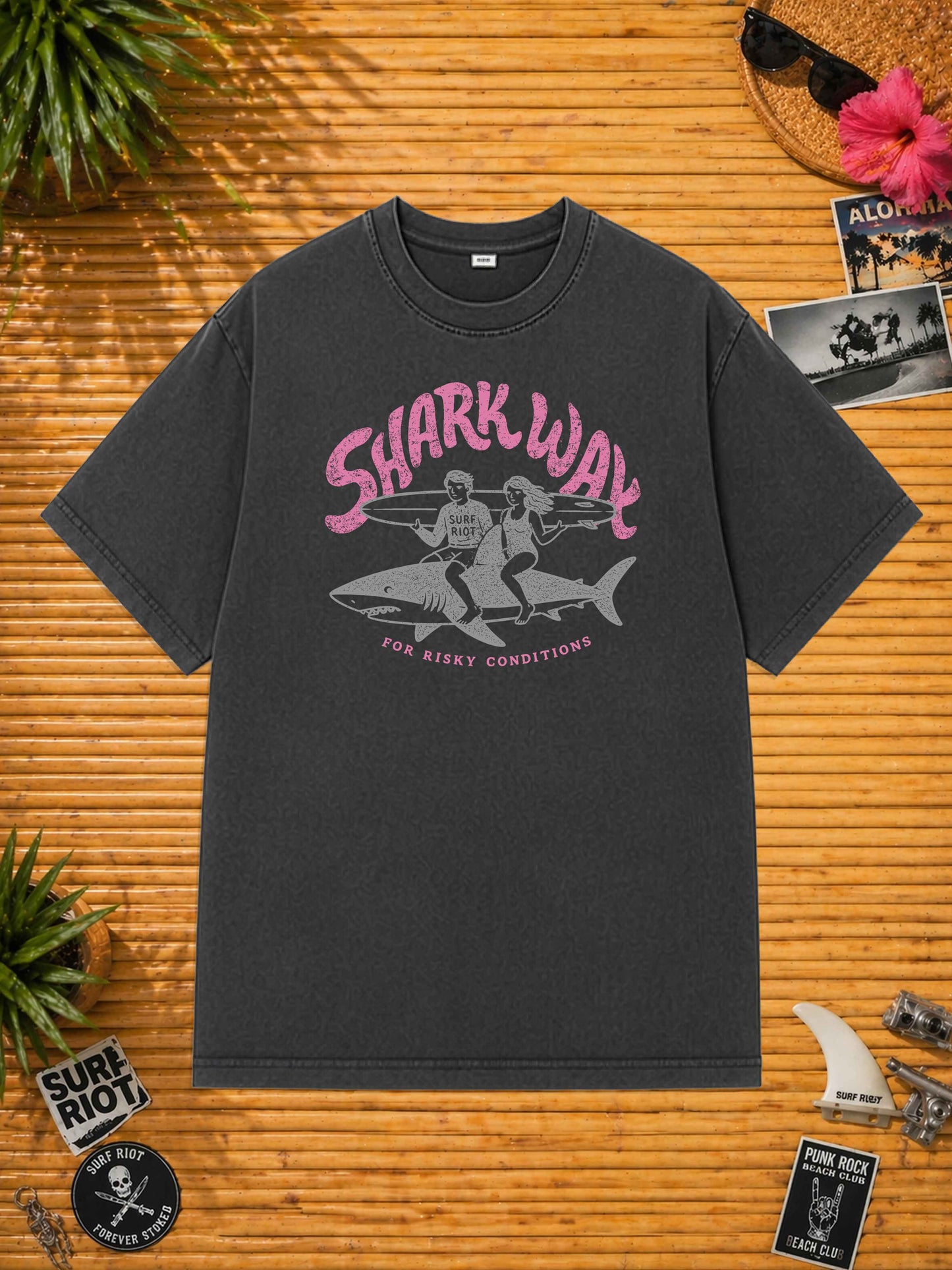 Shark Wax Loose Fit Tee