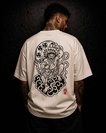 Fujin Mono - Oversized Tattoo T-Shirt – offwhite
