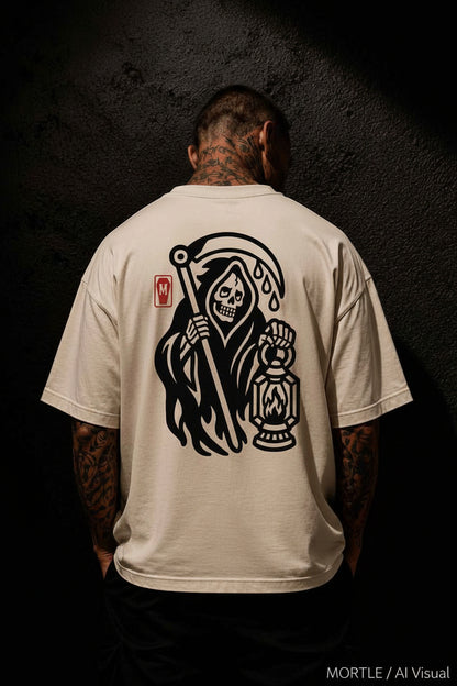 Reaper Mono - T-shirt tatouage oversize