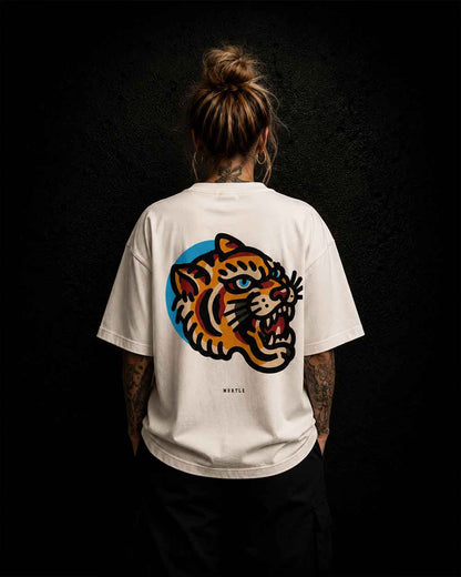 Tiger - Oversized Tattoo T-Shirt