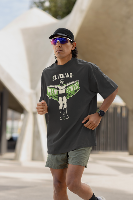 El Vegano Plant Power - Unisex Oversized Shirt